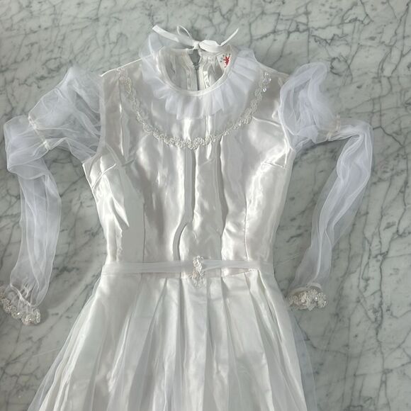 Rubie's Girls Wedding Dress Costume White Dress Sz Youth Large - Picture 8 of 8